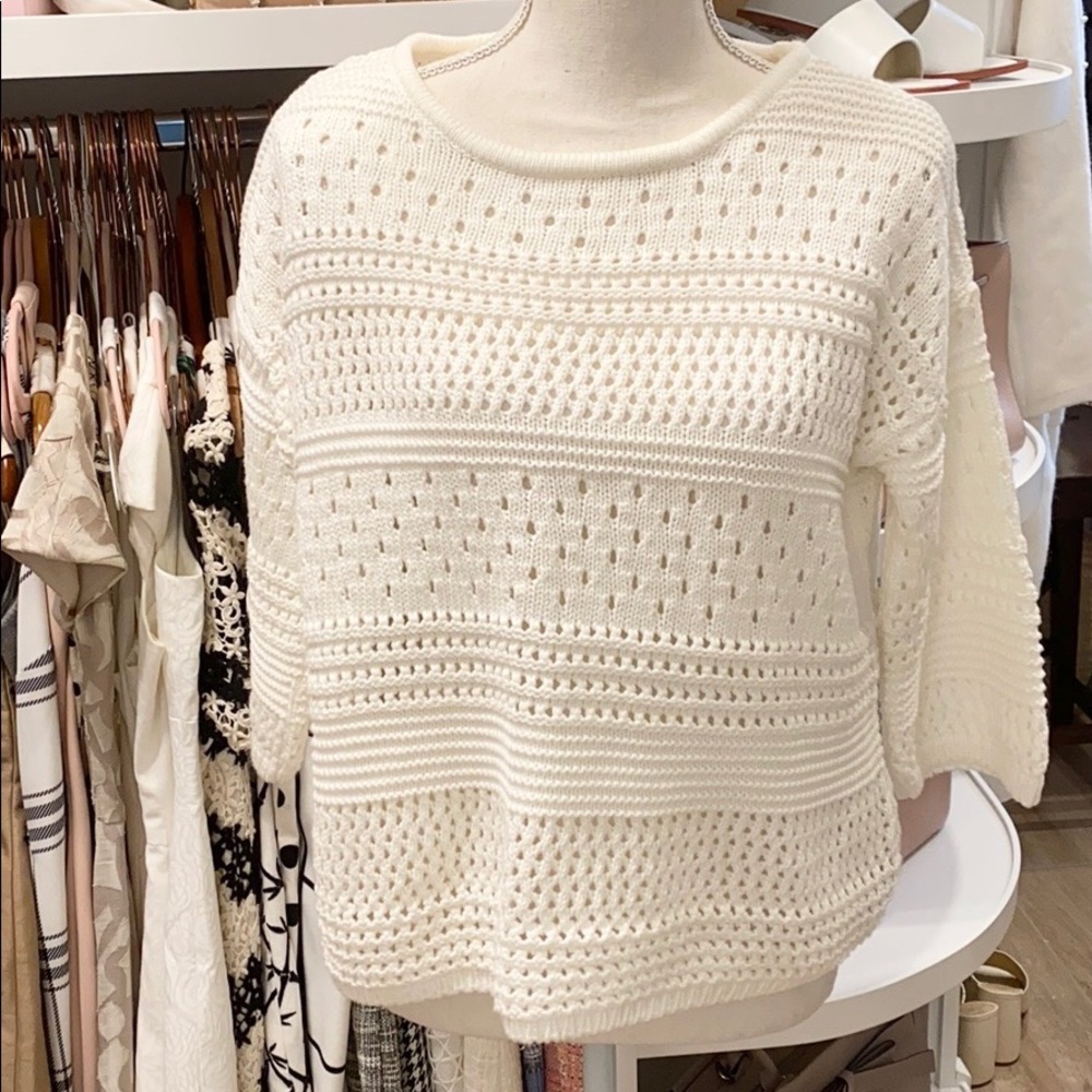 TOP-SHOP White Sweater ๐ค - Picture 3 of 10